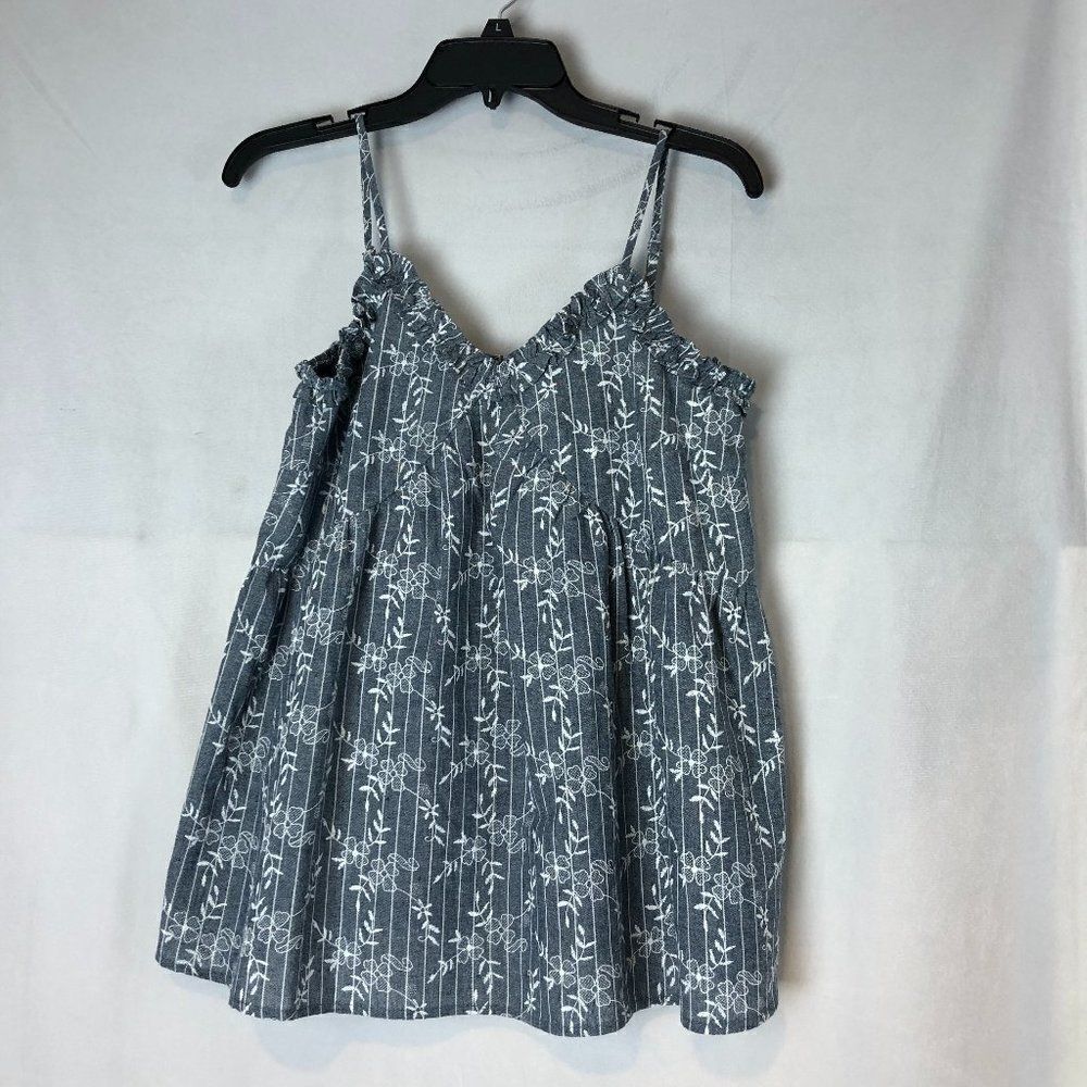 Doe & Rae/tank, baby doll blouse size S NWT. KS